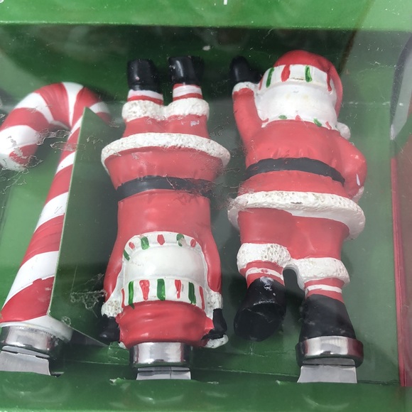 Boston Warehouse Christmas Candy Claus Spreaders Santa Claus and Candy Canes - Picture 9 of 10